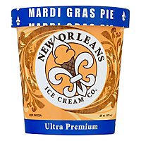 New Orleans Ice Cream Mardi Gras Pie - 1 Pint - Image 2