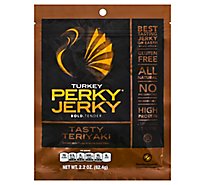 Perky Jerky Turkey Jerky Tasty Teriyaki - 2.2 Oz
