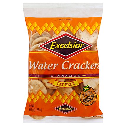 Excelsior Cinnamon Fat Free Water Crakers - 11.85 Oz - Image 1