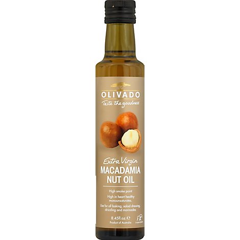 Olivado Macadamia Nut Oil Extra Virgin - 8.45 Fl. Oz.