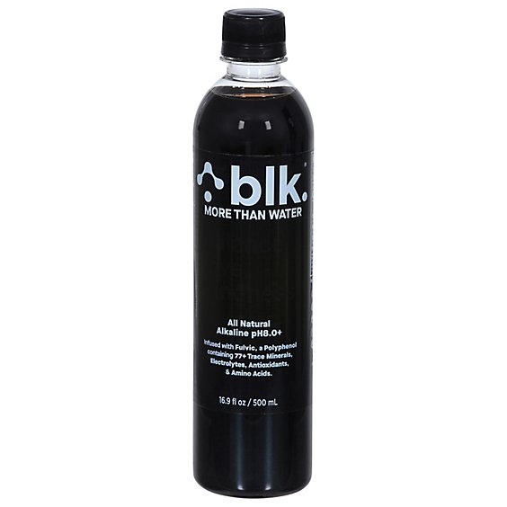 blk Infused Water Fulvic Trace Mineral Alkaline - 16.9 Fl. Oz.