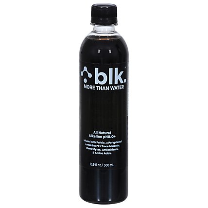 blk Infused Water Fulvic Trace Mineral Alkaline - 16.9 Fl. Oz. - Image 1