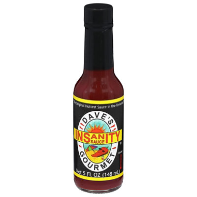 Daves Gourmet Sauce Hot Insanity - 5 Oz - Image 3