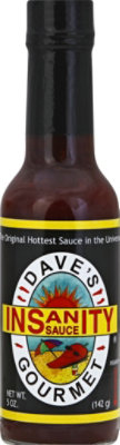 Daves Gourmet Sauce Hot Insanity - 5 Oz - Image 2