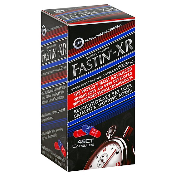 Hi-Tech Pharmaceuticals Fastin-Xr Extend Capsules - 45 Count