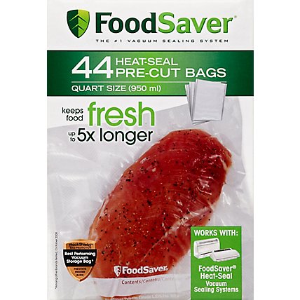Foodsaver Quart Bags - 44 Count - Image 2