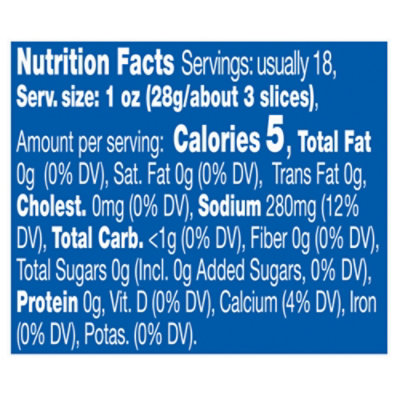 Vlasic Ovals Hamburger Dill Pickle Chips - 32 Oz - Image 4