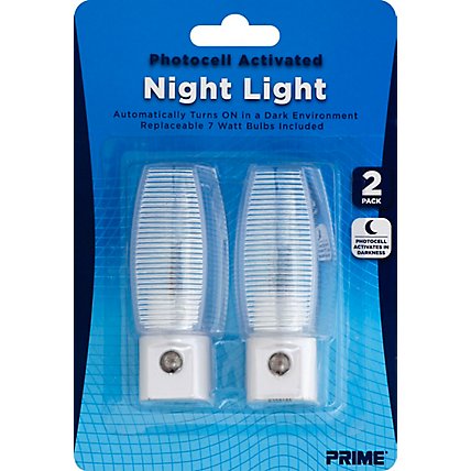 Prime Night Light Photocell Activated - 2 Count - Image 2