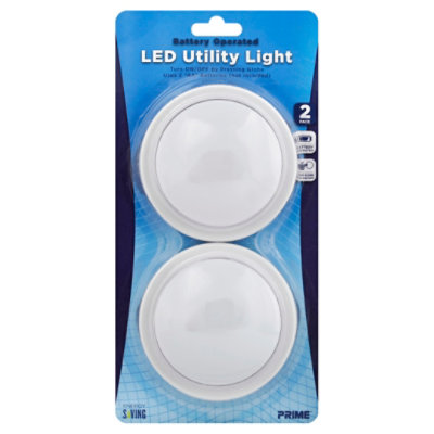 Prime Night Light Led Lamp Push - 2 Count