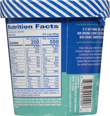NadaMoo! Organic Mint Chip Dairy-Free Frozen Dessert - 1 Pint - Image 5