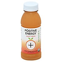Positive Energy Juice Organic Caffeine Peach Mango - 10 Fl. Oz. - Image 1