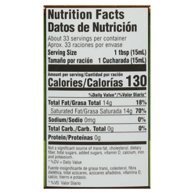 Grace Oil Coconut Ext Vrgin Org - 500 Ml - Image 4