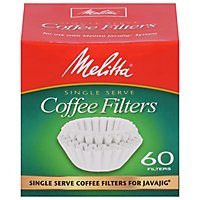 Melitta Coffee Filters Single Serve - 60 Count - Image 1