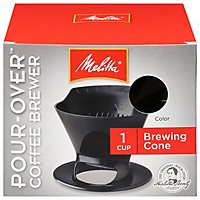 Melitta Coffee Brewer Pour-Over Brewing Cone 1 Cup - Each - Image 3