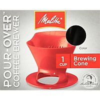 Melitta Coffee Brewer Pour-Over Brewing Cone 1 Cup - Each - Image 4
