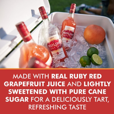 Deep Eddy Vodka Ruby Red Grapefruit Flavored 70 Proof - 1.75 Liter - Image 2