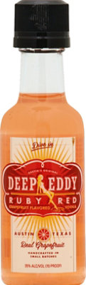 Deep Eddy Vodka Ruby Red Grapefruit Flavored 70 Proof 50 Ml Safeway
