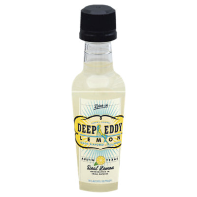 Deep Eddy Vodka Lemon Flavored 70 Proof - 50 Ml - Image 1