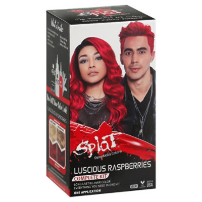 Splat Luscious Raspberries Hair Color Kit - Each - Image 1