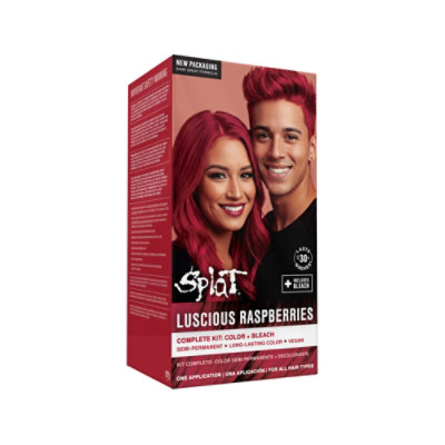 Splat Luscious Raspberries Hair Color Kit - Each - Image 2