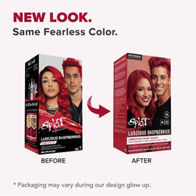 Splat Luscious Raspberries Hair Color Kit - Each - Image 3