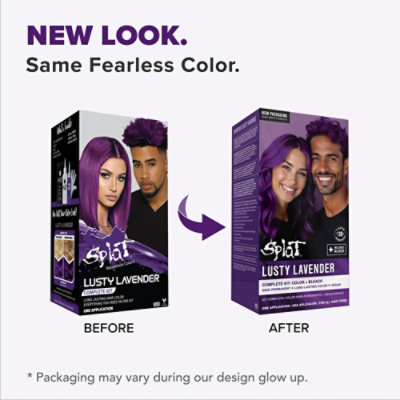 Splat Lusty Lavender Hair Color Kit - Each - Image 3