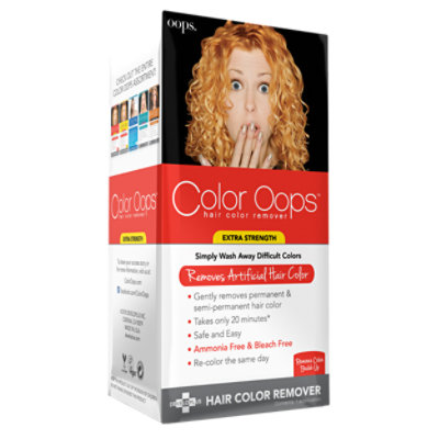 Color Oops Hair Color Remover Extra Strength - Each