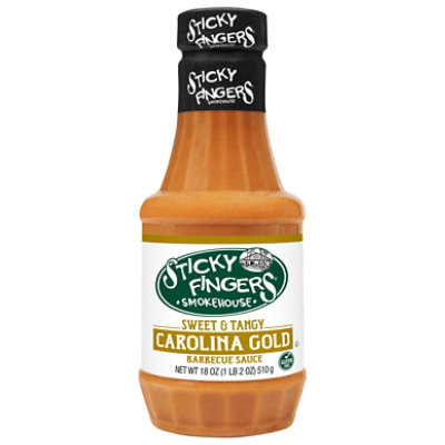 Sticky Fingers Smokehouse Sauce Barbecue Carolina Classic - 18 Oz - Image 2