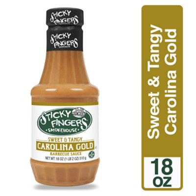 Sticky Fingers Smokehouse Sauce Barbecue Carolina Classic - 18 Oz - Image 1