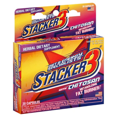 Stacker 3 Capsules Ephedra Free Formula Ingredients - CVS Pharmacy