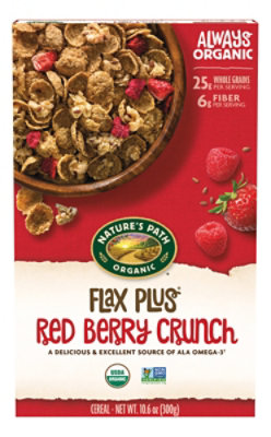 Nature's Path Organic Flax Plus Red Berry Crunch Breakfast Cereal - 10.6 Oz - Image 2