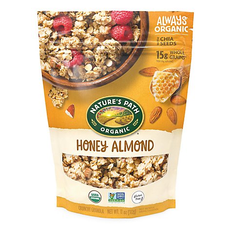 Nature's Path Organic Gluten Free Honey Almond Granola - 11 Oz