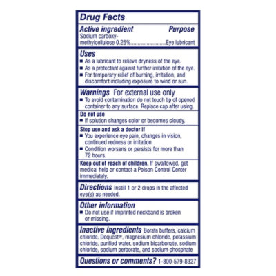 Thera Tears Bottle - 1 Fl. Oz. - Image 4