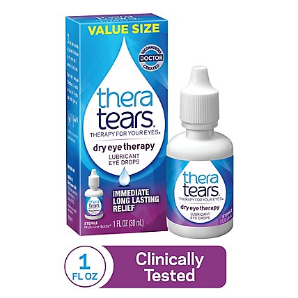 Thera Tears Bottle - 1 Fl. Oz. - Image 1