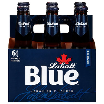 Labatt Blue Ale Beer Bottles - 6-12 Fl. Oz. - Image 3