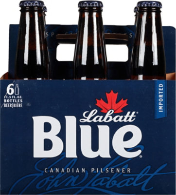 Labatt Blue Ale Beer Bottles - 6-12 Fl. Oz. - Image 4