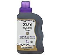 Zum Clean Soap Laundry Aromatherapy HE Frankincense & Myrrh - 32 Fl. Oz.