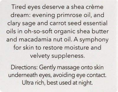 Zum Face Under Eye Butter .5 Oz - .5 Oz - Image 4