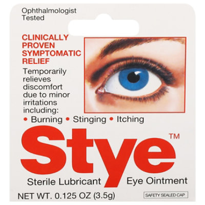 Stye Eye Ointment Sterile Lubricant - 0.125 Oz - Image 3