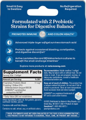 Enzymatic Therapy Pearls Acidophilus - 30 Count - Image 4
