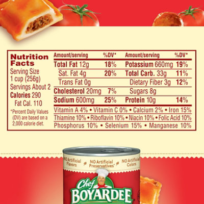 Chef Boyardee Mini Beef Ravioli And Meatballs - 15 Oz - Image 2