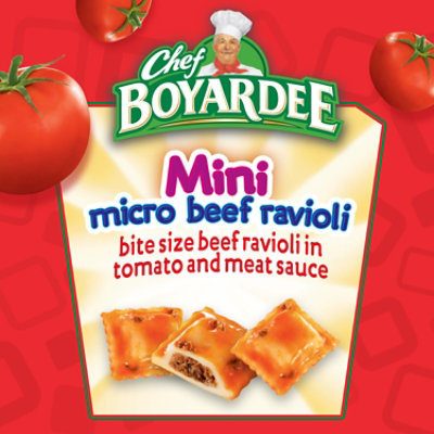 Chef Boyardee Mini Micro Beef Ravioli Microwave Bowl - 7.5 Oz - Image 2