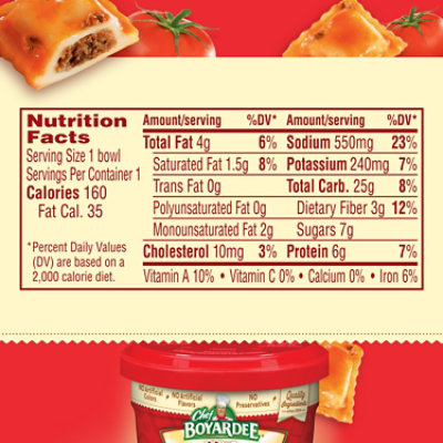 Chef Boyardee Mini Micro Beef Ravioli Microwave Bowl - 7.5 Oz - Image 4