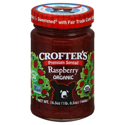  Crofters Premium Spread Organic Raspberry - 16.5 Oz 