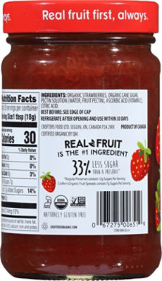 Crofters Premium Spread Organic Strawberry - 16.5 Oz - Image 5