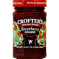 Crofters Premium Spread Organic Strawberry - 16.5 Oz - Image 2