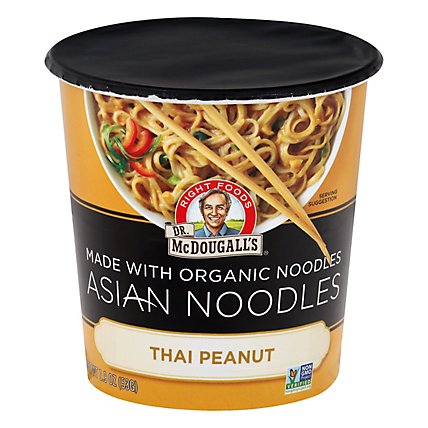 Dr. McDougall's Thai Peanut Noodles - 2 Oz - Image 1