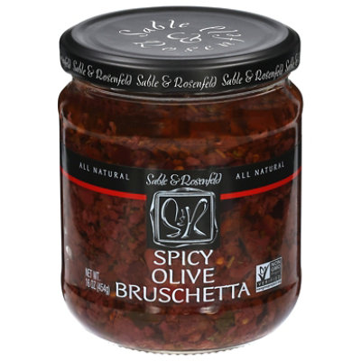 Sable & Rosenfeld Bruschetta Olive Spicy - 16 Oz - Image 2