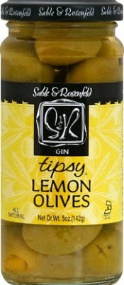 Sable & Rosenfeld Tipsy Olives Lemon Gin - 5 Oz - Image 2