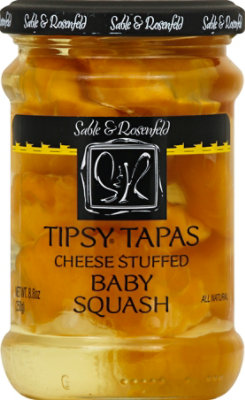 Sable & Rosenfeld Tipsy Tapas Cheese Stuffed Baby Squash - 8.8 Oz - Image 2